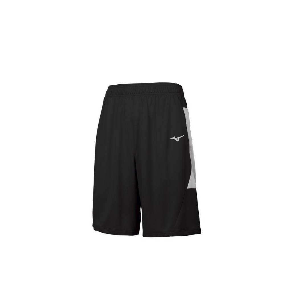 Pantalones Cortos Mizuno Aerolite Hombre Negras/Gris Outlet GCMF-90825